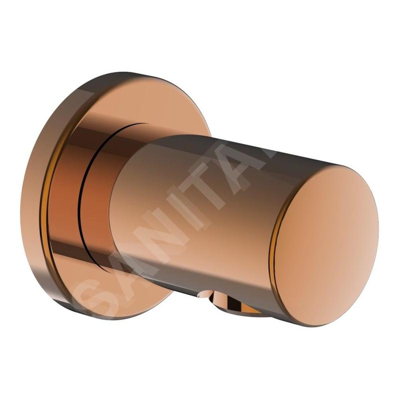 Laufen Accessoires de douche - Coude de douche, rose doré HF504776465000