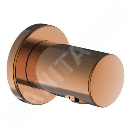 Laufen Accessoires de douche - Coude de douche, rose doré HF504776465000