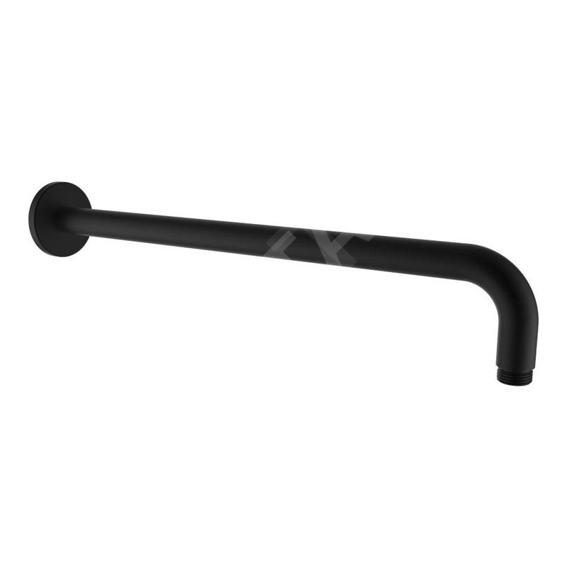 Laufen Accessoires de douche - Bras de douche mural, 420 mm, noir mat HF960109428001