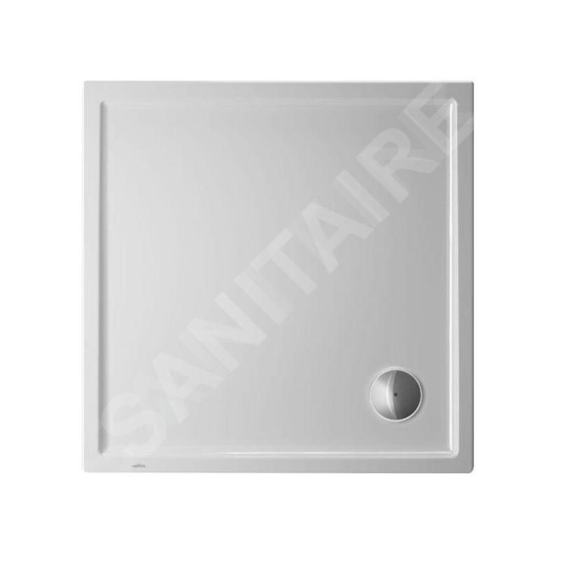 Duravit Starck Slimline - Receveur de douche 1000x1000x50 mm, blanc 720116000000000