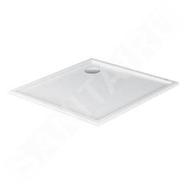 Duravit Starck Slimline - Receveur de douche 1000x1000x50 mm, Antislip, blanc 720116000000001