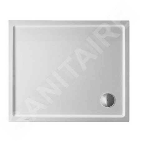 Duravit Starck Slimline - Receveur de douche 900x750x45 mm, blanc 720117000000000