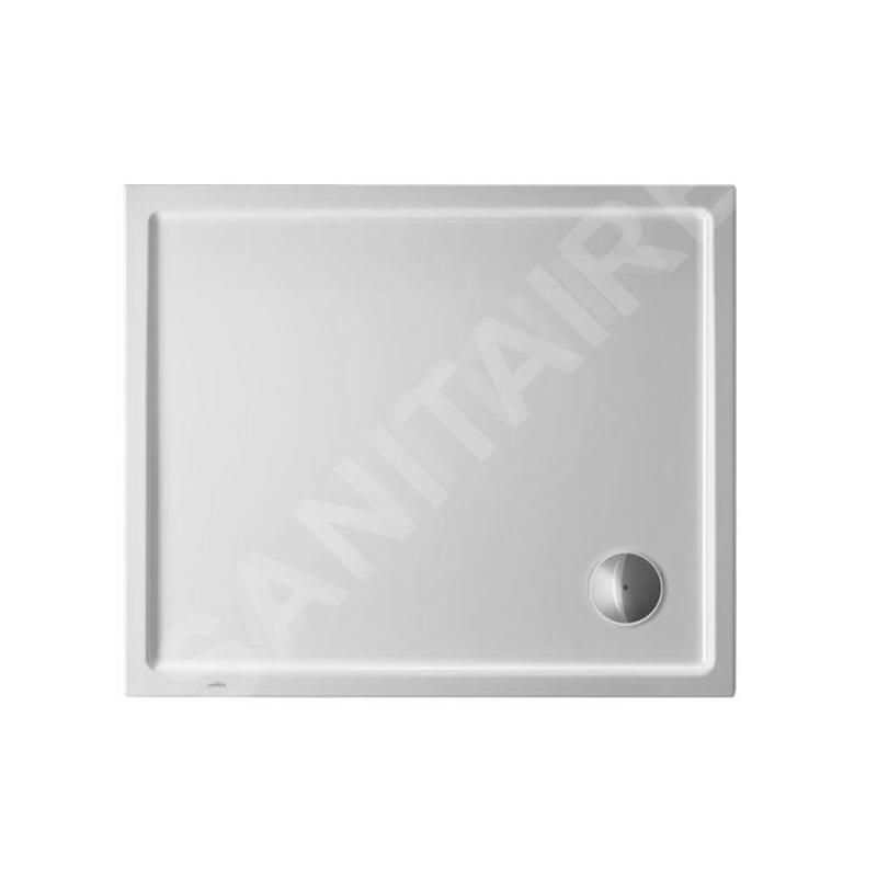 Duravit Starck Slimline - Receveur de douche 900x750x45 mm, Antislip, blanc 720117000000001