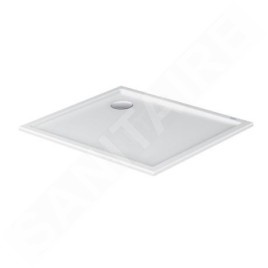 Duravit Starck Slimline - Receveur de douche 900x750x45 mm, Antislip, blanc 720117000000001