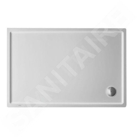 Duravit Starck Slimline - Receveur de douche 1200x1000x55 mm, blanc 720123000000000