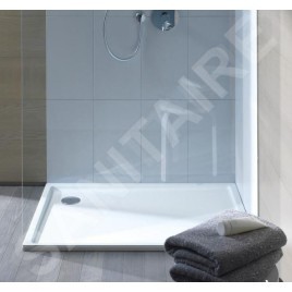Duravit Starck Slimline - Receveur de douche 1200x1000x55 mm, Antislip, blanc 720123000000001