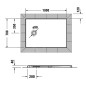 Duravit Tempano - Receveur de douche 1000x700x40 mm, blanc 720193000000000 Duravit Tempano - Receveur de douche 1000x700x40 mm, blanc 720193000000000