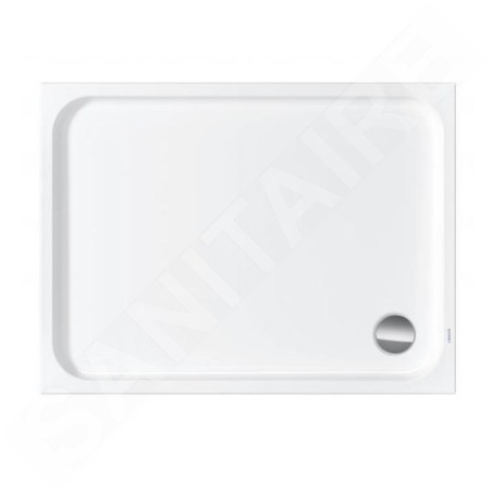 Duravit D-Code - Receveur de douche 1200x900x85 mm, Antislip, blanc 720255000000001