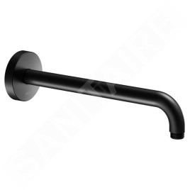 Keuco Elegance - Bras de douche, longueur 300 mm, noir mat 51688370300