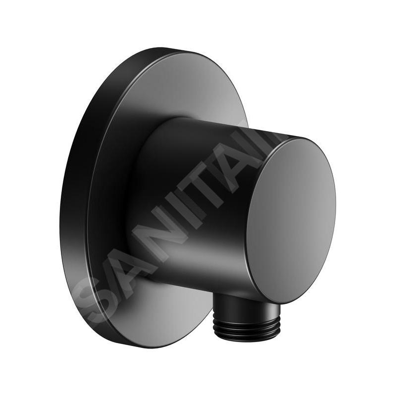 Keuco IXMO - Coude de raccordement de douche, noir mat 59547370001