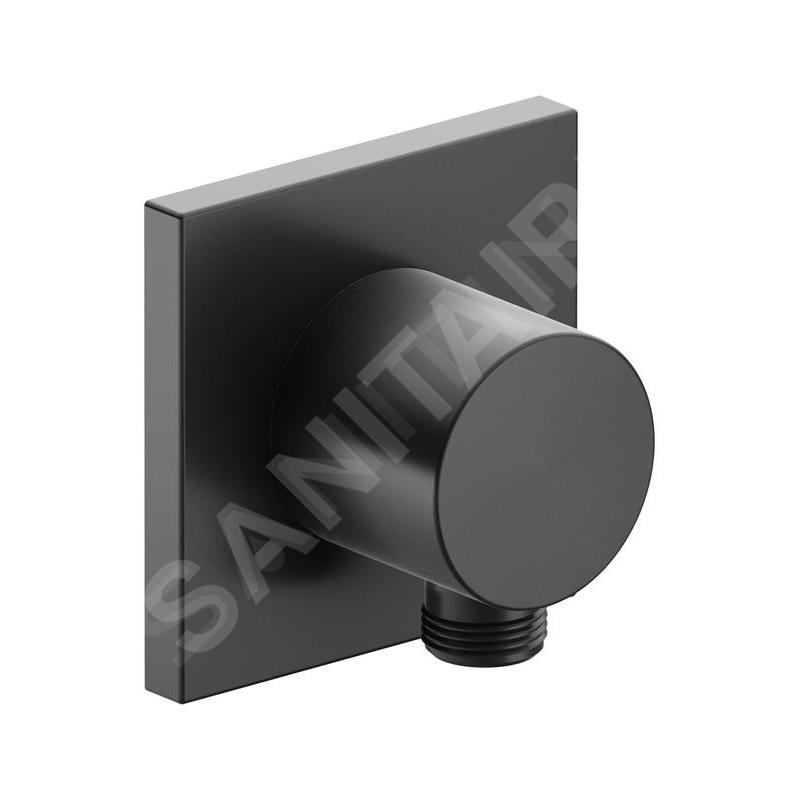 Keuco IXMO - Coude de raccordement de douche, noir mat 59547370002
