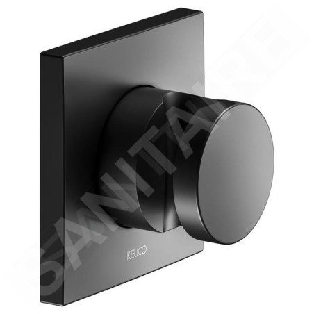 Keuco IXMO - Support de douche, noir mat 59591370002