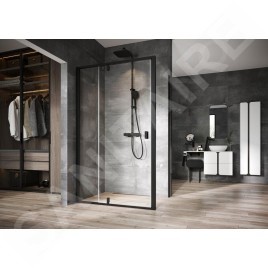 Ravak Nexty - Paroi latérale fixe 1000 mm, noir/verre clair 90OA0300Z1