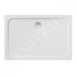 Ravak Galaxy Pro Chrome - Receveur de douche, 1000x900 mm, blanc XA04A701010
