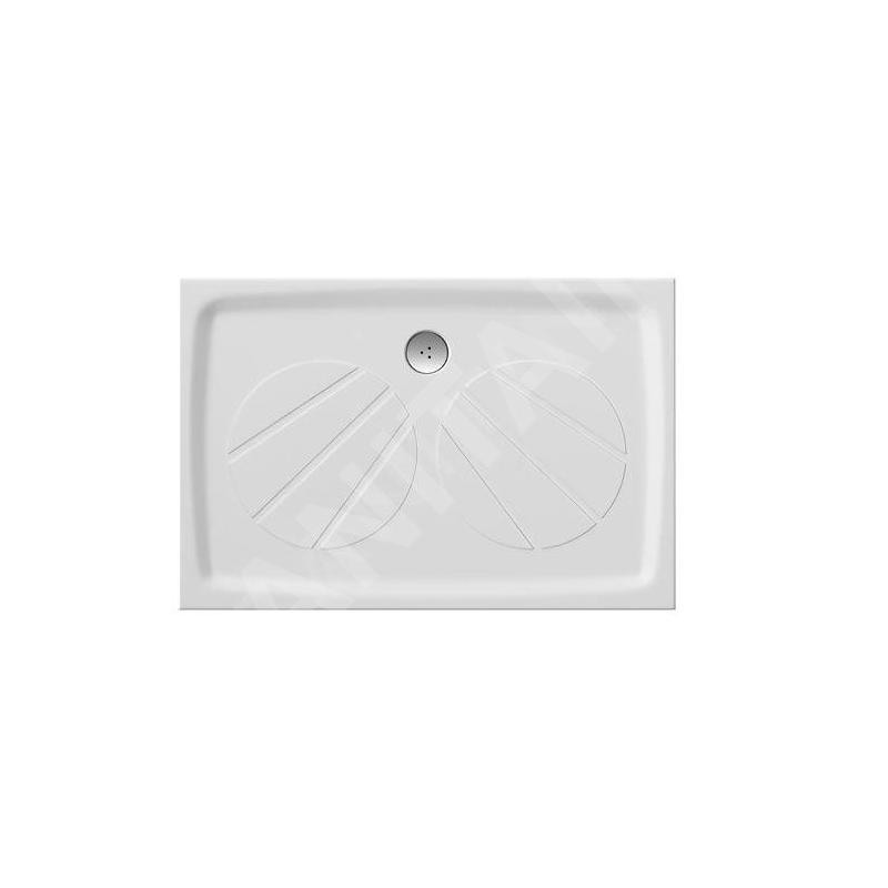 Ravak Galaxy Pro - Receveur de douche, 1000x900 mm, antidérapant, blanc XA03A701010
