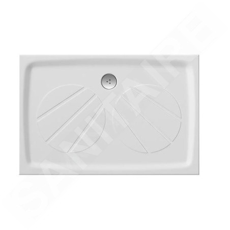 Ravak Galaxy Pro - Receveur de douche, 1000x900 mm, antidérapant, blanc XA03A701010