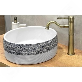 Sapho Priori - Vasque, diamètre 410 mm, sans trop-plein, blanc PI027