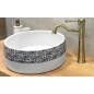 Sapho Priori - Vasque, diamètre 410 mm, sans trop-plein, blanc PI027 Sapho Priori - Vasque, diamètre 410 mm, sans trop-plein, blanc PI027