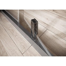 Ravak Nexty - Porte de douche pivotante 1000 mm, blanc/chrome/verre clair 03OA0100Z1