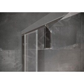 Ravak Nexty - Porte de douche pivotante 1000 mm, blanc/chrome/verre clair 03OA0100Z1