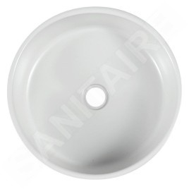 Sapho Priori - Vasque, diamètre 410 mm, sans trop-plein, blanc PI027