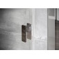 Ravak Nexty - Porte de douche pivotante 1100 mm, blanc/chrome/verre clair 03OD0100Z1