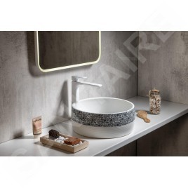 Sapho Priori - Vasque, diamètre 410 mm, sans trop-plein, blanc PI027