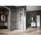 Ravak Nexty - Porte de douche pivotante 1100 mm, verre satiné/clair 03OD0U00Z1