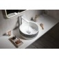 Sapho Priori - Vasque, diamètre 410 mm, sans trop-plein, blanc PI027 Sapho Priori - Vasque, diamètre 410 mm, sans trop-plein, blanc PI027