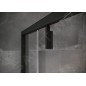 Ravak Nexty - Porte de douche pivotante 1200 mm, noir/verre clair 03OG0300Z1