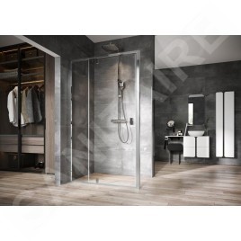 Ravak Nexty - Porte de douche pivotante 1200 mm, chrome/verre transparent 03OG0C00Z1
