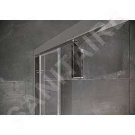 Ravak Nexty - Porte de douche pivotante 1200 mm, chrome/verre transparent 03OG0C00Z1