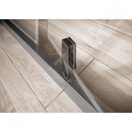 Ravak Nexty - Porte de douche pivotante 800 mm, blanc/chrome/verre clair 03O40100Z1