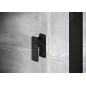 Ravak Nexty - Porte de douche pivotante 800 mm, noir/verre clair 03O40300Z1
