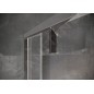 Ravak Nexty - Porte de douche pivotante 900 mm, blanc/chrome/verre clair 03O70100Z1