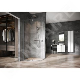 Ravak Nexty - Cabine de douche quart de rond, 800x800 mm, verre satiné/clair 3O644U00Z1