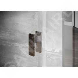 Ravak Nexty - Cabine de douche quart de rond, 900x900 mm, chromé/verre clair 3O677C00Z1