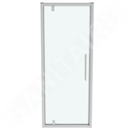 Ideal Standard i.Life - Porte de douche pivotanteante 800 mm, silver bright / verre clair T4837EO