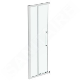 Ideal Standard i.Life - Porte de douche coulissante, deux battants, 700 mm, silver bright / verre clair T4854EO