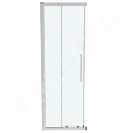 Ideal Standard i.Life - Porte de douche coulissante, deux battants, 700 mm, silver bright / verre clair T4854EO