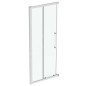 Ideal Standard i.Life - Porte de douche coulissante, deux battants, 900 mm, silver bright / verre clair T4856EO Ideal Standard i.Life - Porte de douche coulissante, deux battants, 900 mm, silver bright / verre clair T4856EO