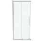 Ideal Standard i.Life - Porte de douche coulissante, deux battants, 900 mm, silver bright / verre clair T4856EO Ideal Standard i.Life - Porte de douche coulissante, deux battants, 900 mm, silver bright / verre clair T4856EO