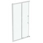 Ideal Standard i.Life - Porte de douche coulissante, deux battants, 1100 mm, silver bright / verre clair T4858EO Ideal Standard i.Life - Porte de douche coulissante, deux battants, 1100 mm, silver bright / verre clair T4858EO