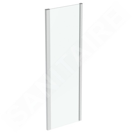Ideal Standard i.Life - Paroi latéral fixe 1000 mm, silver bright / verre clair T4866EO