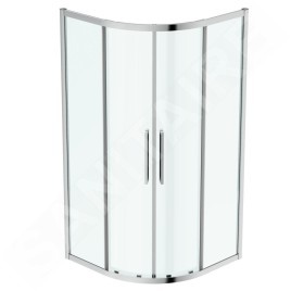 Ideal Standard i.Life - Cabine de douche 1000x1000 mm, silver bright / verre clair T4937EO