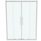 Ideal Standard i.Life - Porte de douche coulissante, quatre battants, 1600 mm, silver bright / verre clair T4953EO Ideal Standard i.Life - Porte de douche coulissante, quatre battants, 1600 mm, silver bright / verre clair T4953EO