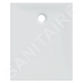 Geberit Nemea - Receveur de douche 1000x800 mm, antidérapant, blanc mat 550.593.00.1