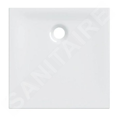 Geberit Nemea - Receveur de douche 800x800 mm, blanc brillant 550.570.00.1