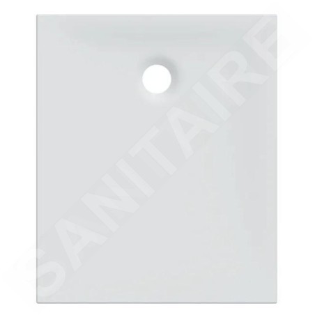 Geberit Nemea - Receveur de douche 900x750 mm, antidérapant, blanc mat 550.592.00.1