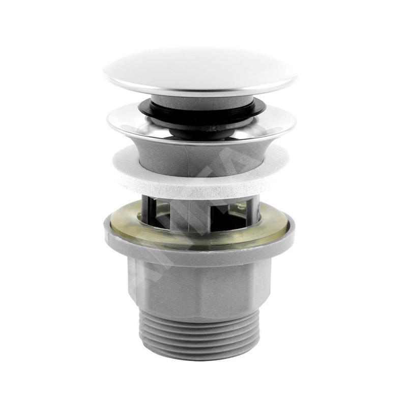 Novaservis Accessoires - Bonde de lavabo verrouillable avec trop-plein, chromé S287PP-B Novaservis Accessoires - Bonde de lavabo verrouillable avec trop-plein, chromé S287PP-B